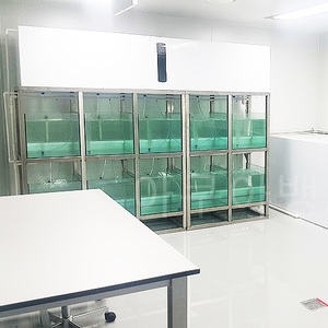 생태독성실험실 내 실험수조 시스템 제작&amp;설비 ( 실험용수족관 / 연구용수조 )